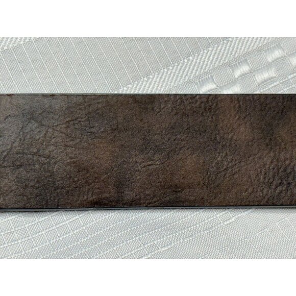 Levis Mens Synthetic Leather Belt With Black Buckle 46/48 Brown & Black - Picture 6 of 6